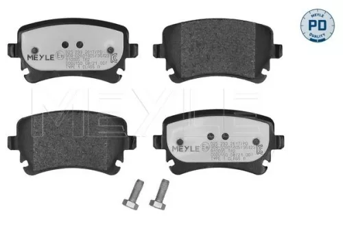 Brake Pad Set, disc brake MEYLE 025 233 2617/PD)