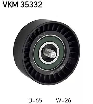 Deflection/Guide Pulley, V-ribbed belt SKF VKM 35332)