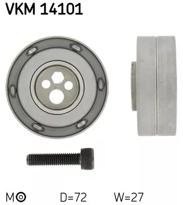Tensioner Pulley, timing belt SKF VKM 14101)