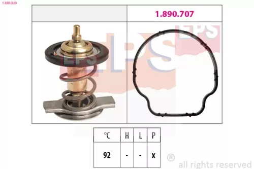 Thermostat, coolant EPS 1.880.929)