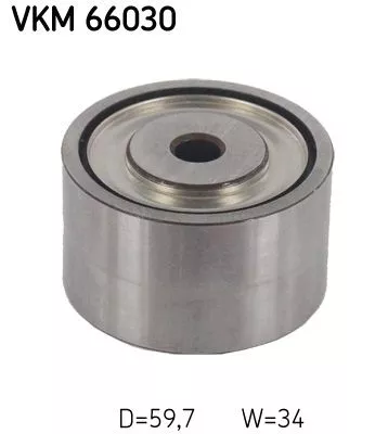 Deflection/Guide Pulley, V-ribbed belt SKF VKM 66030)