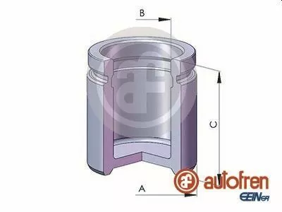 Piston, brake caliper AUTOFREN SEINSA D02520)