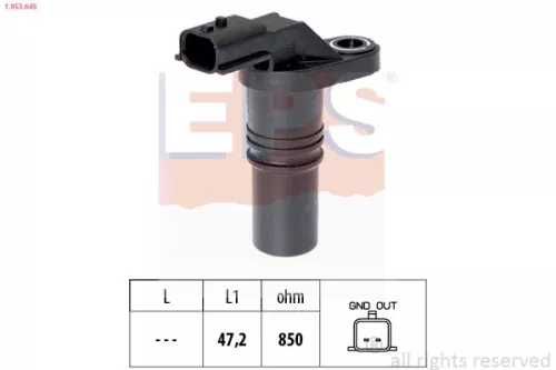 Sensor, crankshaft pulse EPS 1.953.645)