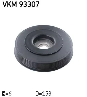 Belt Pulley, crankshaft SKF VKM 93307)