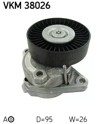 Belt Tensioner, V-ribbed belt SKF VKM 38026)