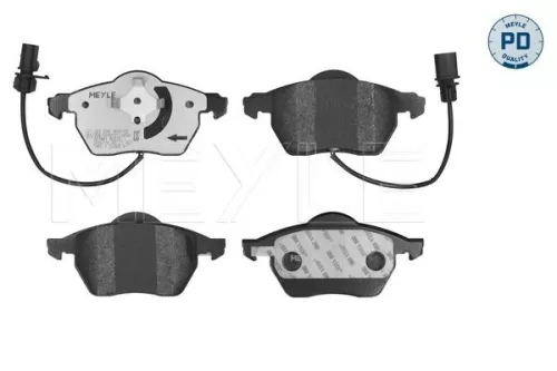 Brake Pad Set, disc brake MEYLE 025 230 1820/PD)