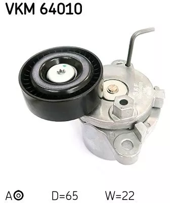 Belt Tensioner, V-ribbed belt SKF VKM 64010)
