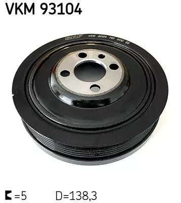 Belt Pulley, crankshaft SKF VKM 93104)