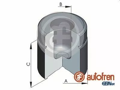 Piston, brake caliper AUTOFREN SEINSA D025497)
