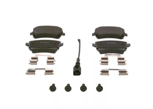Brake Pad Set, disc brake BOSCH 0 986 494 583)