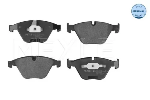 Brake Pad Set, disc brake MEYLE 025 241 6120)