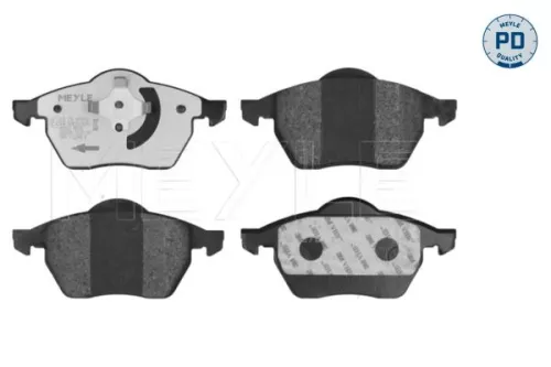 Brake Pad Set, disc brake MEYLE 025 216 2419/PD)