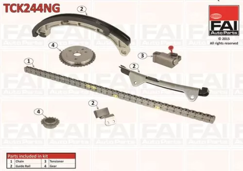 Timing Chain Kit FAI AutoParts TCK244NG)