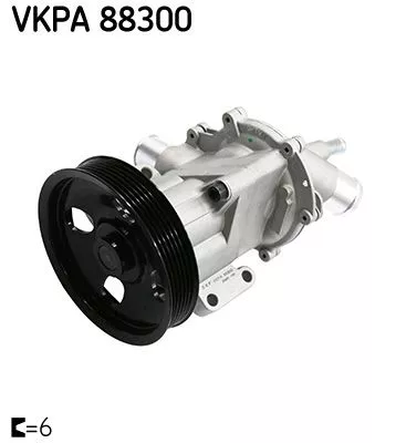 Water Pump, engine cooling SKF VKPA 88300)