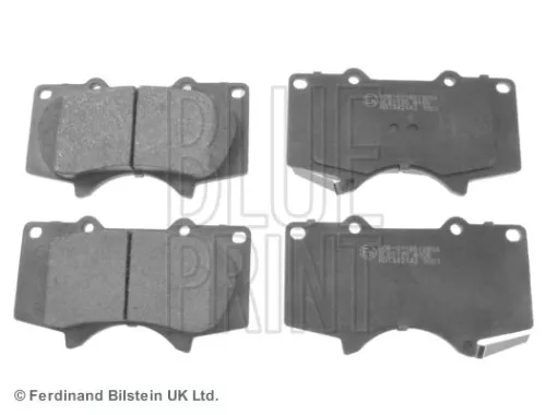 Brake Pad Set, disc brake BLUE PRINT ADT342142)