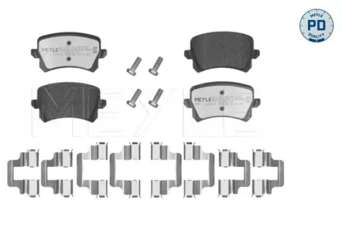 Brake Pad Set, disc brake MEYLE 025 244 8317/PD)