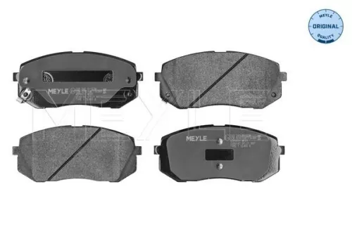 Brake Pad Set, disc brake MEYLE 025 245 0116/W)