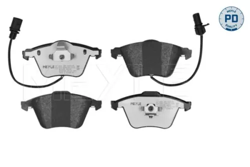 Brake Pad Set, disc brake MEYLE 025 239 5020/PD)