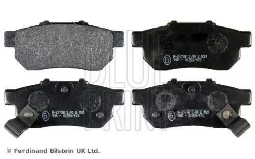 Brake Pad Set, disc brake BLUE PRINT ADH24254)