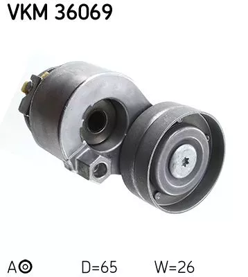 Belt Tensioner, V-ribbed belt SKF VKM 36069)