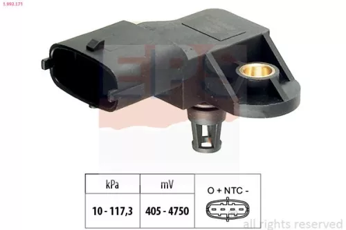Air Pressure Sensor, altitude adaption EPS 1.993.171)