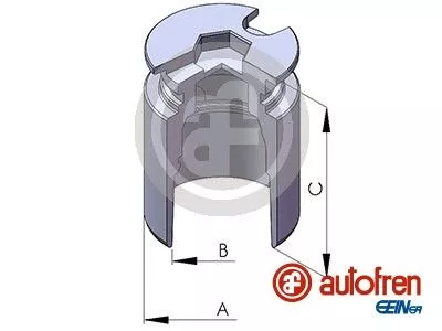 Piston, brake caliper AUTOFREN SEINSA D025122)