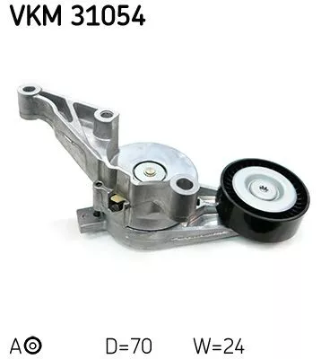 Belt Tensioner, V-ribbed belt SKF VKM 31054)