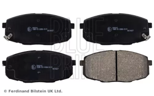 Brake Pad Set, disc brake BLUE PRINT ADG04261)