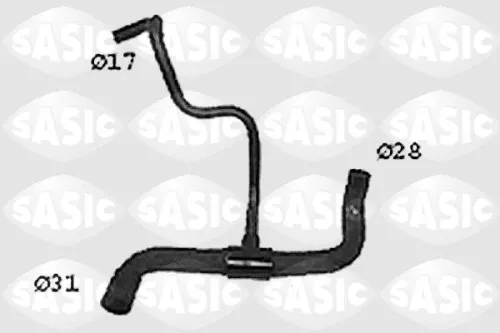 Radiator Hose SASIC SWH4296)