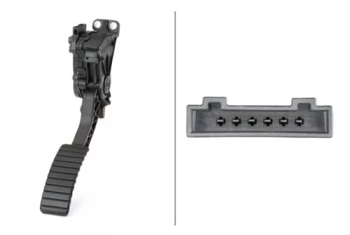 Sensor, accelerator pedal position HELLA 6PV 010 946-181)