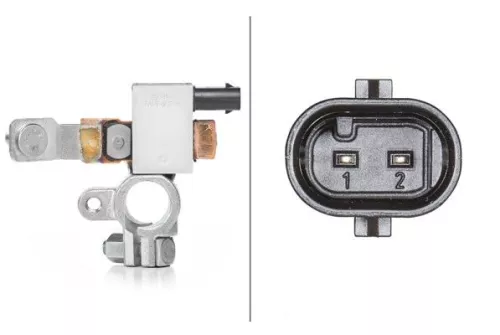 Sensor, battery management HELLA 6PK 010 557-911)