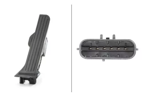 Sensor, accelerator pedal position HELLA 6PV 008 890-711)