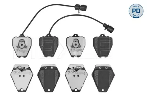 Brake Pad Set, disc brake MEYLE 025 214 5218/PD)