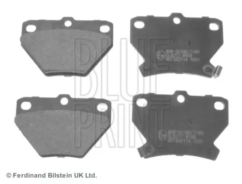 Brake Pad Set, disc brake BLUE PRINT ADT342114)