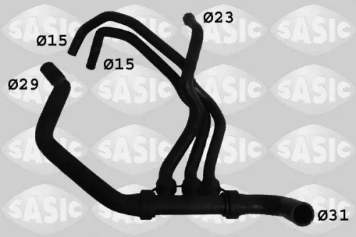 Radiator Hose SASIC 3404032)