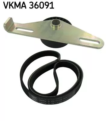 V-ribbed Belt Set SKF VKMA 36091)
