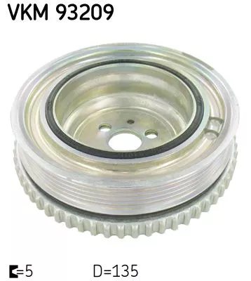 Belt Pulley, crankshaft SKF VKM 93209)