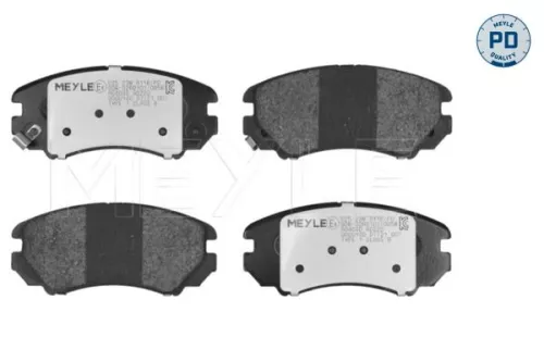Brake Pad Set, disc brake MEYLE 025 238 9116/PD)