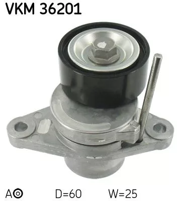 Belt Tensioner, V-ribbed belt SKF VKM 36201)