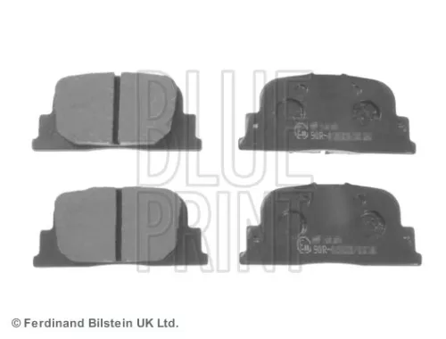 Brake Pad Set, disc brake BLUE PRINT ADT342179)
