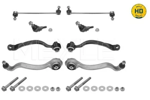 Control/Trailing Arm Kit, wheel suspension MEYLE 016 050 0093/HD)