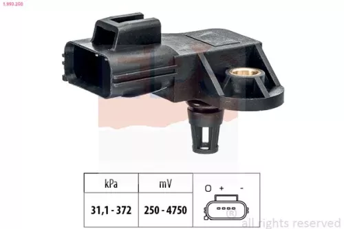 Air Pressure Sensor, altitude adaption EPS 1.993.250)