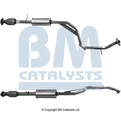 Catalytic Converter BM Catalysts BM91743H)