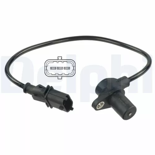 Sensor, crankshaft pulse DELPHI SS11087)