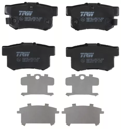 Brake Pad Set, disc brake TRW GDB3516)