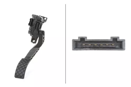 Sensor, accelerator pedal position HELLA 6PV 008 375-701)