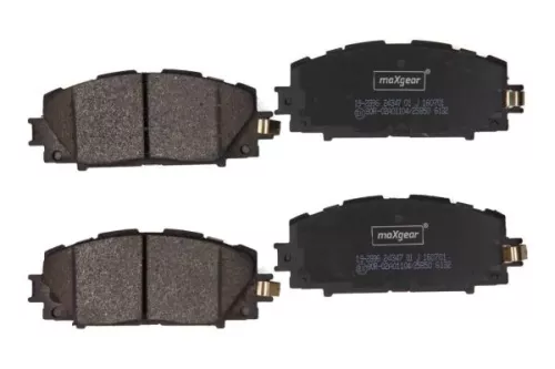 Brake Pad Set, disc brake MAXGEAR 19-2896)