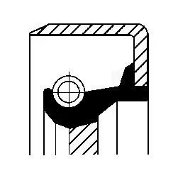 Seal Ring CORTECO 19019934B)