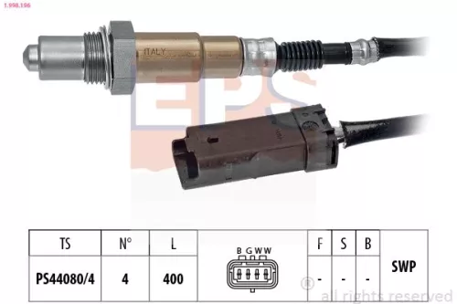 Oxygen Sensor EPS 1.998.196)