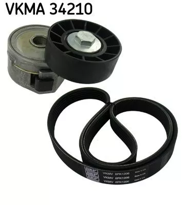 V-ribbed Belt Set SKF VKMA 34210)
